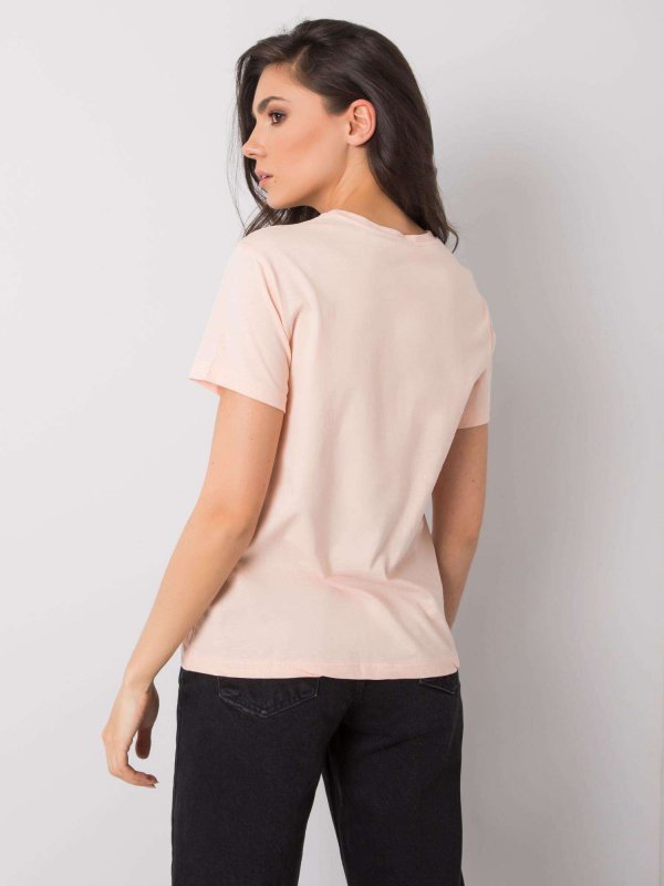 T-shirt-PM-TS-SS21TX03.14-łososiowy rozmiar - L