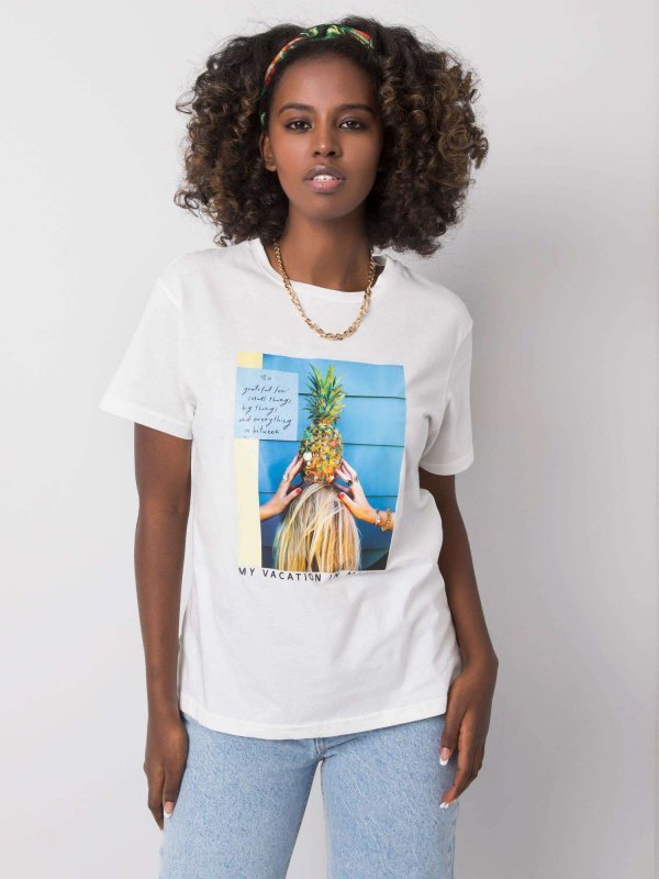 T-shirt-PM-TS-SS21TX48.27P-biały rozmiar - L