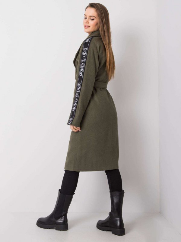 Płaszcz-LK-PL-508316.95P-khaki rozmiar - 40