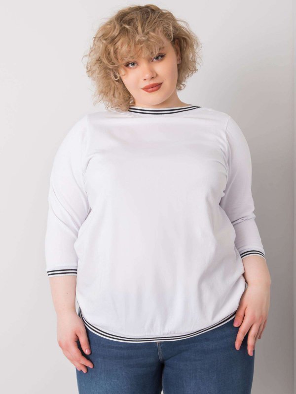 Bluzka-RV-BZ-6640.86-biały rozmiar - 3XL