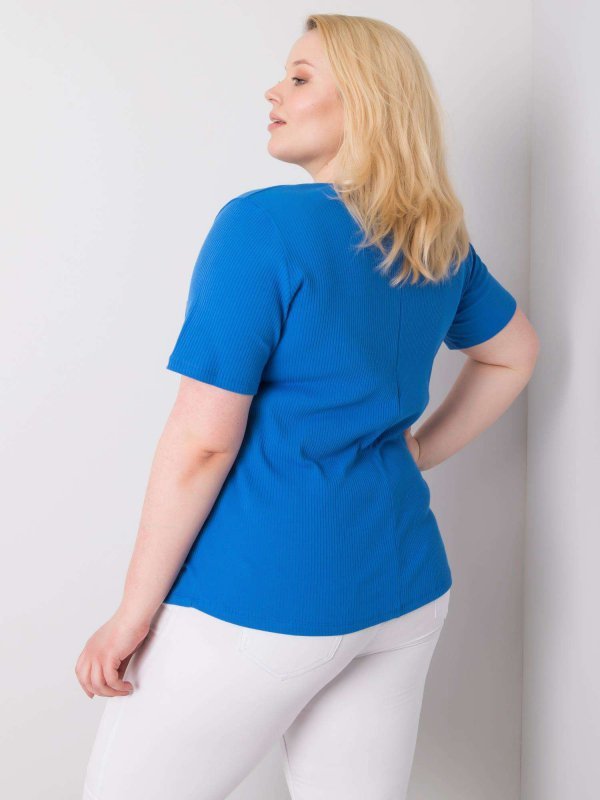 Bluzka-RV-BZ-6323.92-ciemny niebieski rozmiar - XL