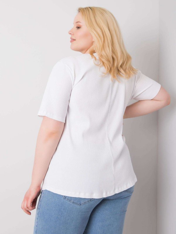 Bluzka-RV-BZ-6323.92-biały rozmiar - 2XL