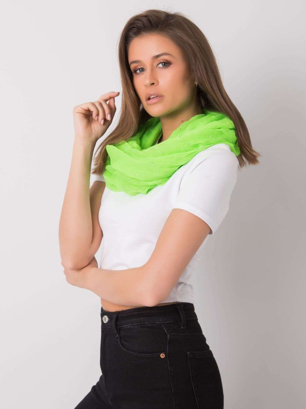 Chustka-AT-CH-5355-fluo zielony rozmiar - ONE SIZE