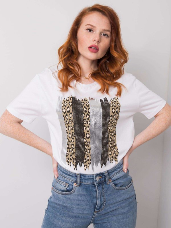 T-shirt-HB-TS-3046.55P-biały rozmiar - L