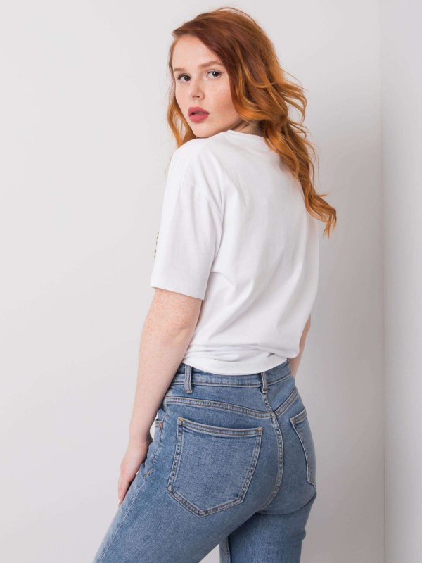 T-shirt-HB-TS-3056.77P-biały rozmiar - S