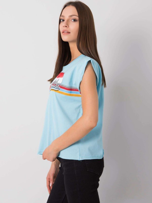 Bluzka-FA-BZ-7139.73P-jasny niebieski rozmiar - ONE SIZE