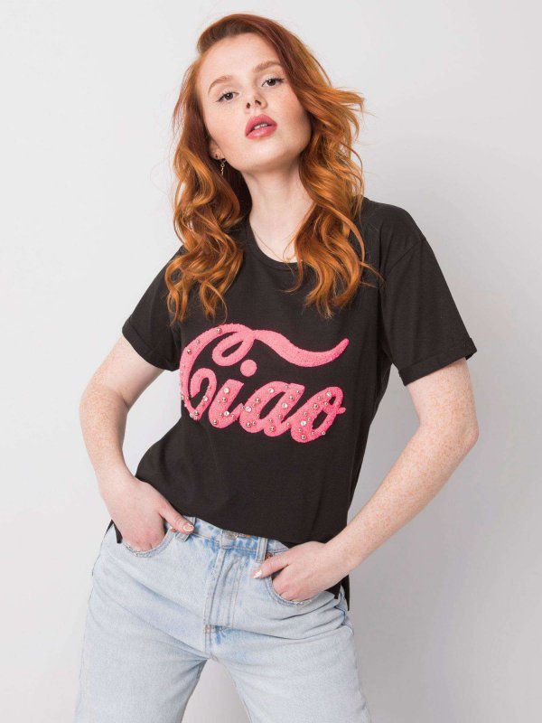 T-shirt-HB-TS-3050.61P-czarny rozmiar - S