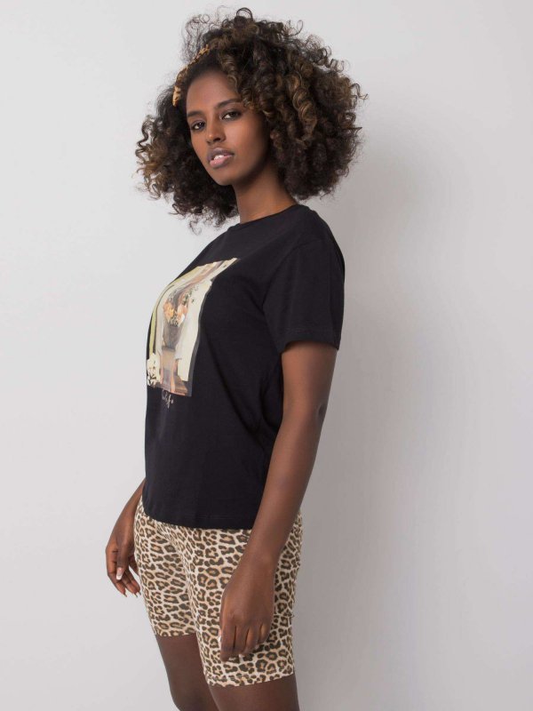 T-shirt-PM-TS-SS20HS152.06-czarny rozmiar - S