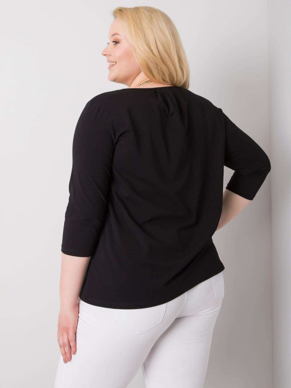 Bluzka-RV-BZ-6334.19P-czarny rozmiar - 2XL