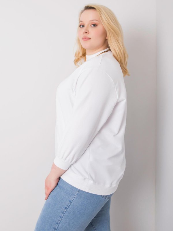 Bluza-RV-BL-6299.11-biały rozmiar - 2XL