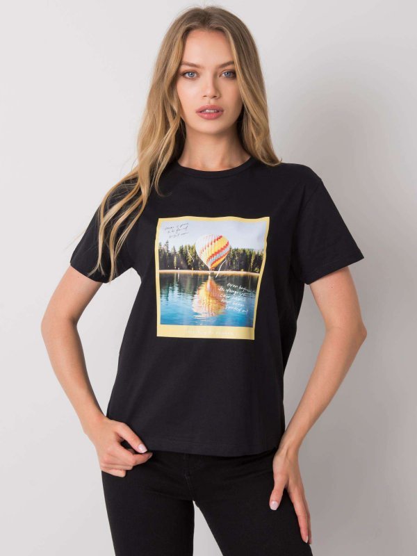 T-shirt-PM-TS-SS21CA82.16-czarny rozmiar - L