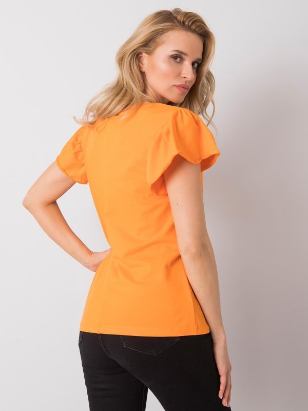 Bluzka-FA-BZ-7041.19-pomarańczowy rozmiar - ONE SIZE