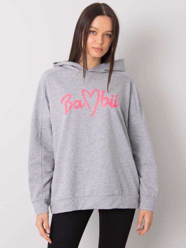 Bluza-FA-BL-7045.66P-szary rozmiar - ONE SIZE