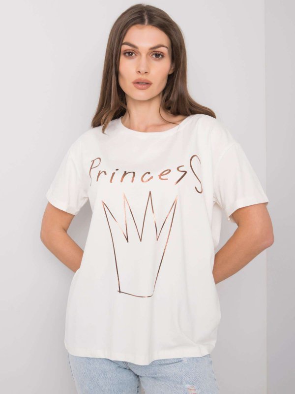 T-shirt-FA-TS-7121.88P-ecru rozmiar - ONE SIZE
