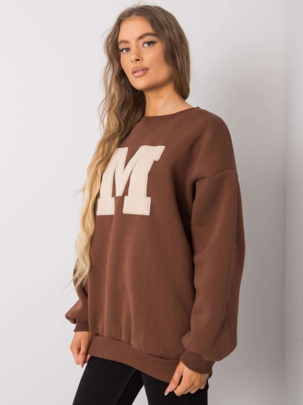 Bluza-EM-BL-617-1.34X-brązowy rozmiar - L/XL