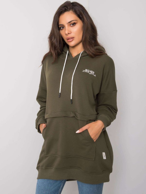 Bluza-RV-BL-7095.30P-khaki rozmiar - ONE SIZE
