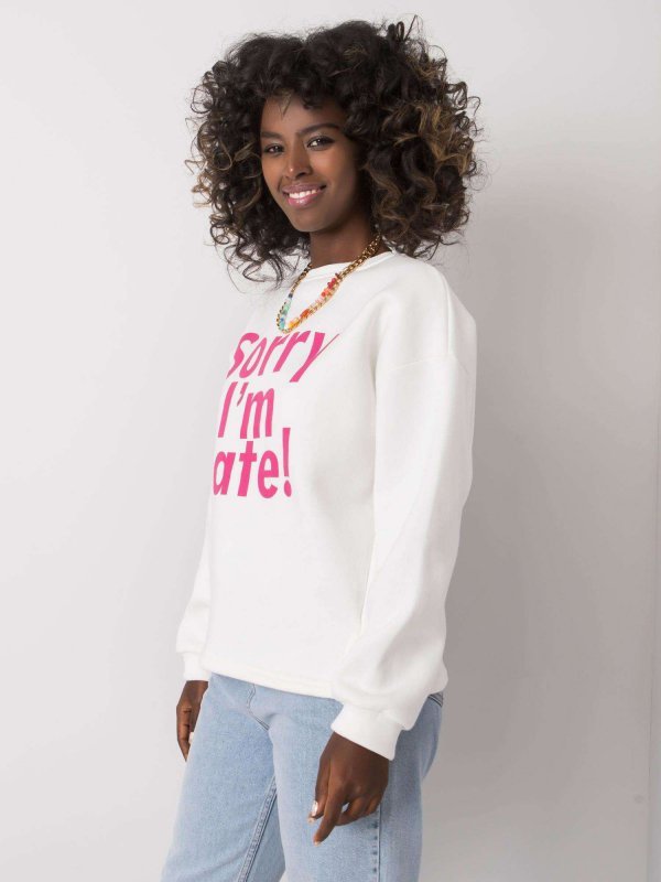 Bluza-EM-BL-624.90P-biało-różowy rozmiar - M
