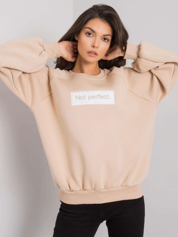 Bluza-EM-BL-652.13P-jasny beżowy rozmiar - ONE SIZE