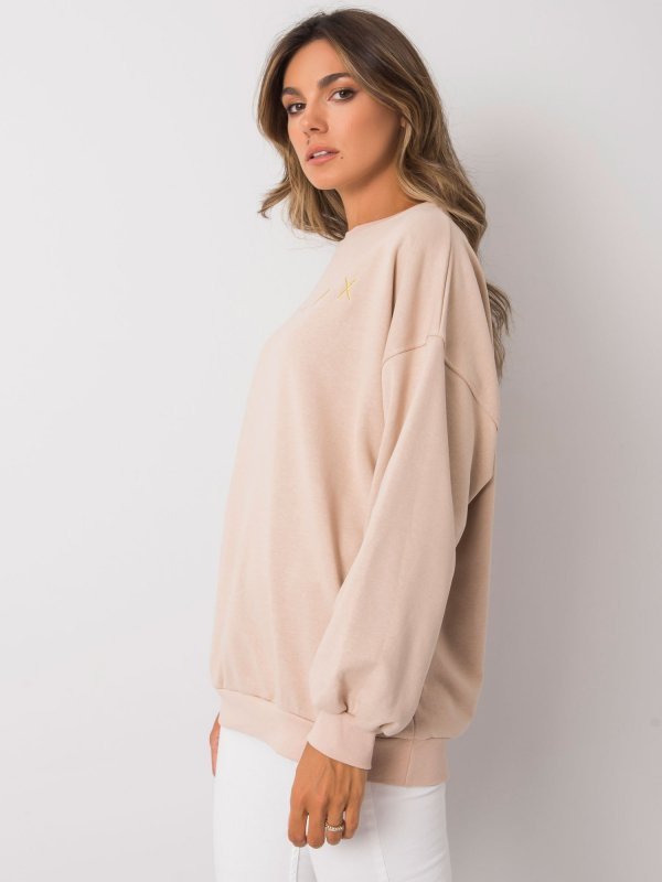 Bluza-EM-BL-536/2.04-beżowy rozmiar - L/XL