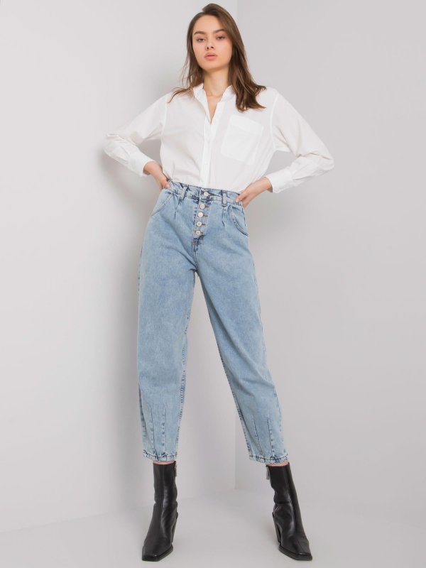 Spodnie jeans-MR-SP-5157.27-niebieski rozmiar - 26