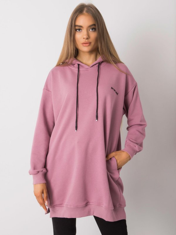 Bluza-RV-BL-7097.26-ciemny różowy rozmiar - ONE SIZE