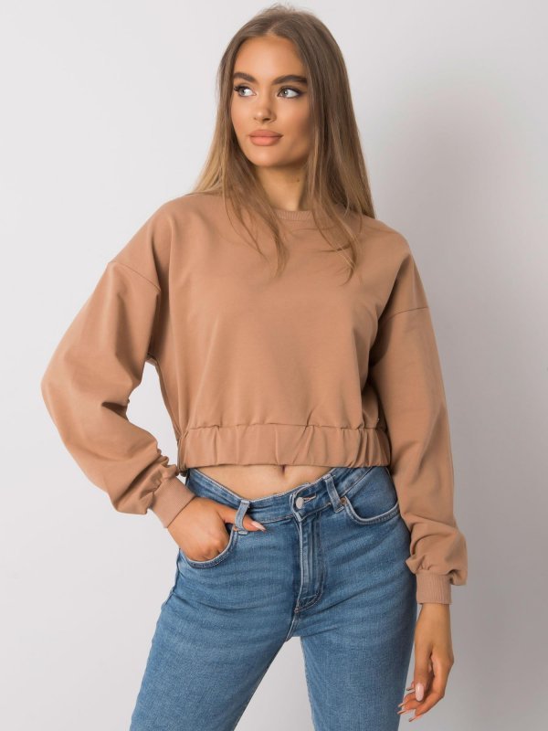 Bluza-RV-BL-7252.31P-camelowy rozmiar - L/XL