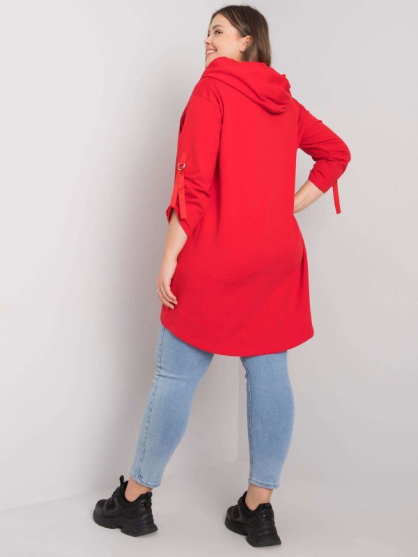 Bluza-RV-BL-6795.84-czerwony rozmiar - ONE SIZE