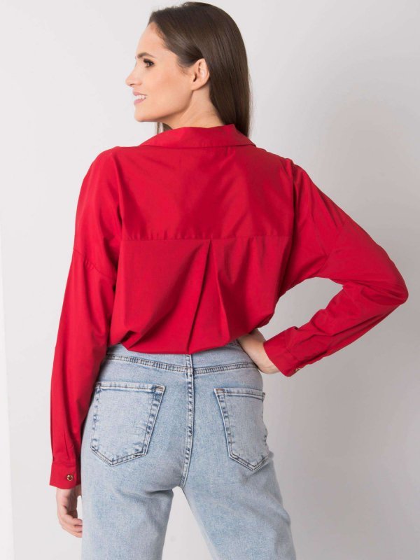 Koszula-EM-KS-004.42-ciemny czerwony rozmiar - ONE SIZE