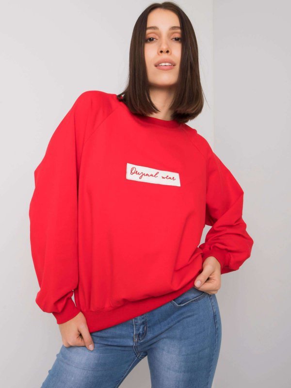 Bluza-RV-BL-7270.20-czerwony rozmiar - ONE SIZE