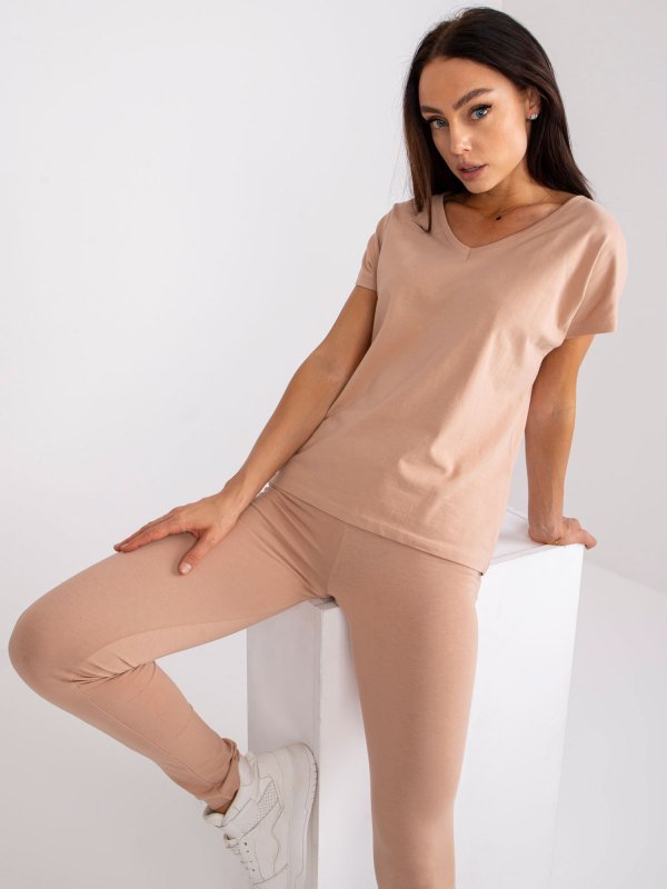 T-shirt-AP-TS-A-004-camelowy rozmiar - S