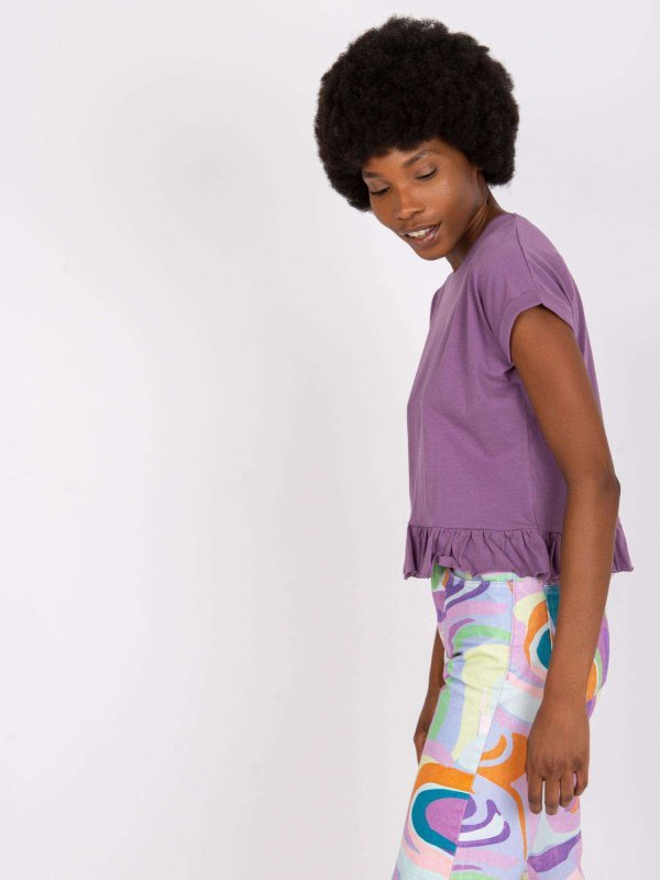 T-shirt-TW-TS-1053.21X-fioletowy rozmiar - L