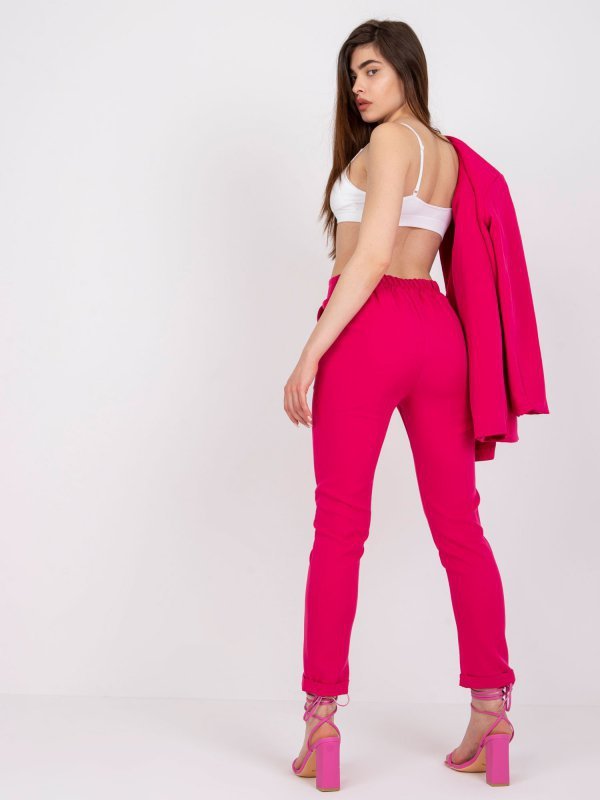 Spodnie-DHJ-SP-13926.02-fuksjowy rozmiar - XL