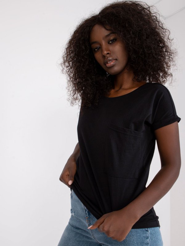 T-shirt-TW-TS-1001.30X-czarny rozmiar - S