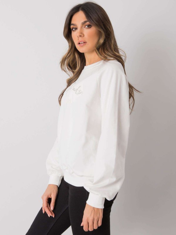 Bluza-RV-BL-7330.53-ecru rozmiar - L/XL