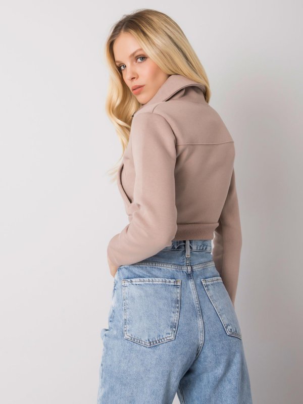 Bluza-RV-BL-7305.79-ciemny bezowy rozmiar - L/XL