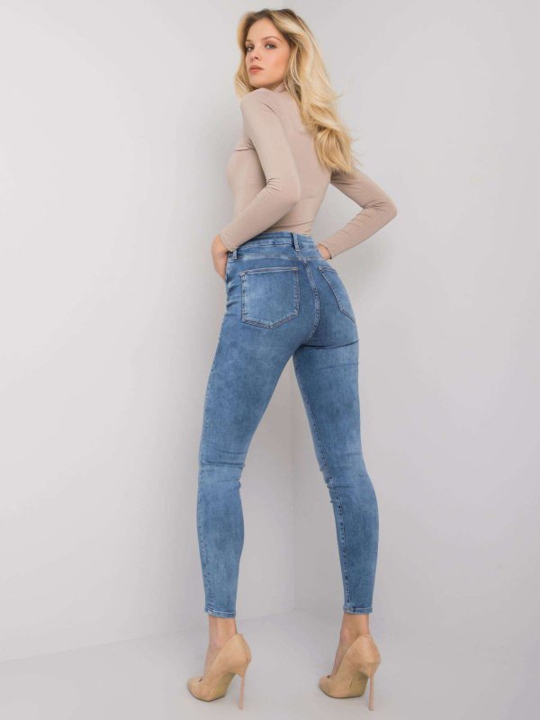 Spodnie jeans-RO-SP-PNT-09.67P-niebieski rozmiar - 34