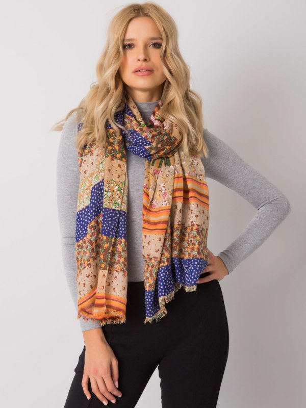 Chustka-AT-CH-BF48139-ciemny bezowy rozmiar - ONE SIZE