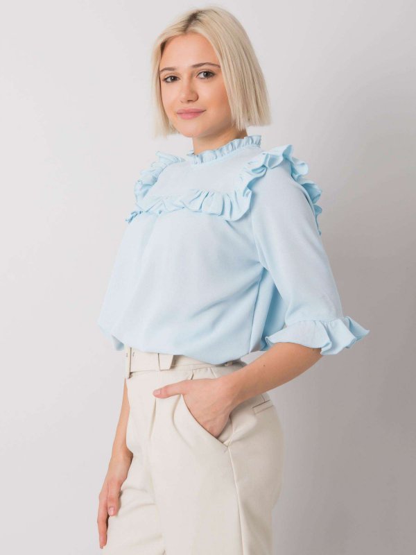 Bluzka-CHA-BZ-3312.30-jasny niebieski rozmiar - L/XL