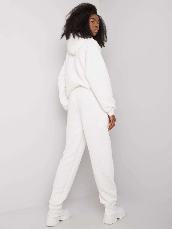 Spodnie dresowe-RV-DR-7445.03X-ecru rozmiar - L/XL