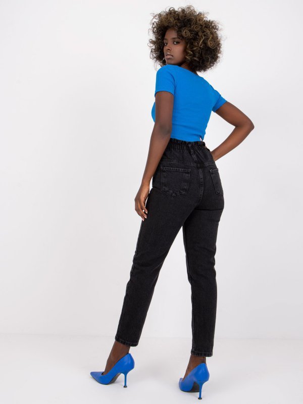 Spodnie jeans-MR-SP-N2212.33P-czarny rozmiar - 27