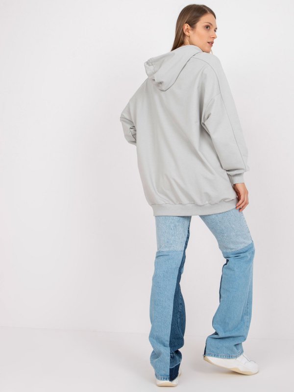Bluza-FA-BL-7706.58-jasny szary rozmiar - ONE SIZE
