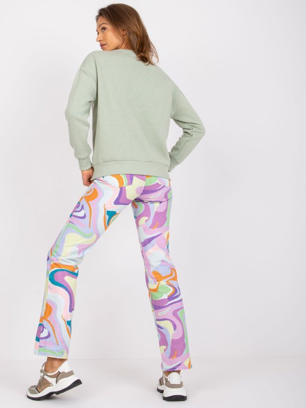 Bluza-D10047O02417B-pistacjowy rozmiar - S