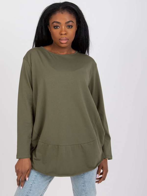 Bluzka-EM-BZ-611.61P-khaki rozmiar - ONE SIZE