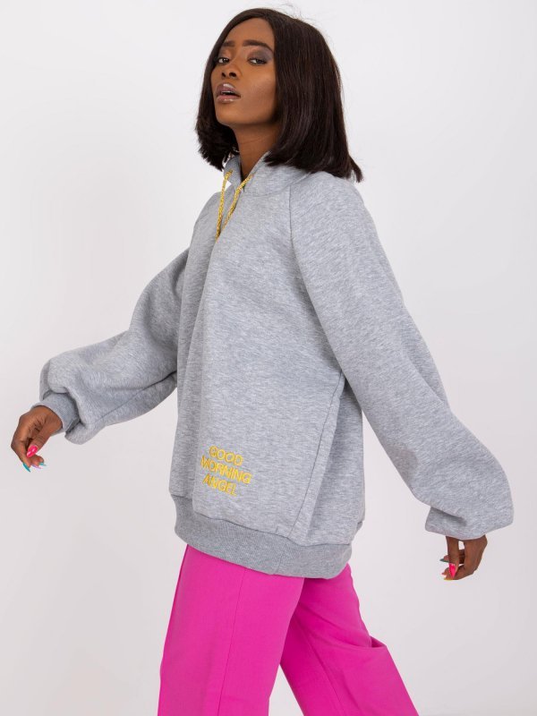 Bluza-EM-BL-407.06-szary rozmiar - ONE SIZE