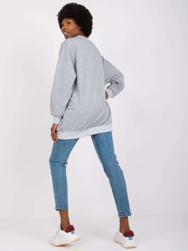 Bluza-FA-BL-7679.32P-szary rozmiar - ONE SIZE