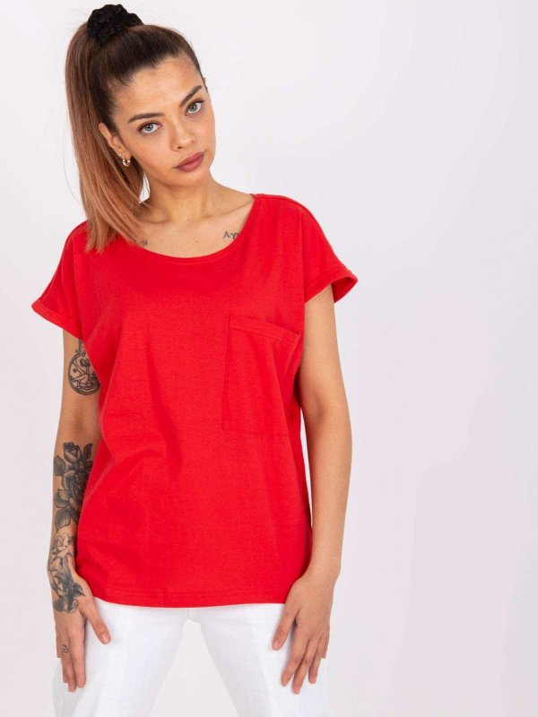 T-shirt-TW-TS-1001.30X-czerwony rozmiar - XL
