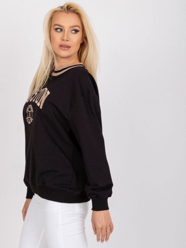 Bluza-FA-BL-7636.46P-czarny rozmiar - ONE SIZE