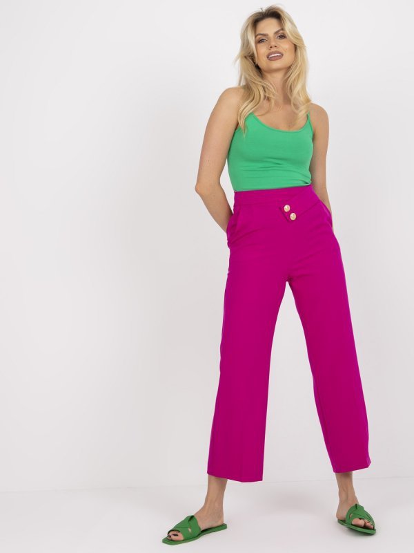 Spodnie-TO-SP-18150.02-fuksjowy rozmiar - 42