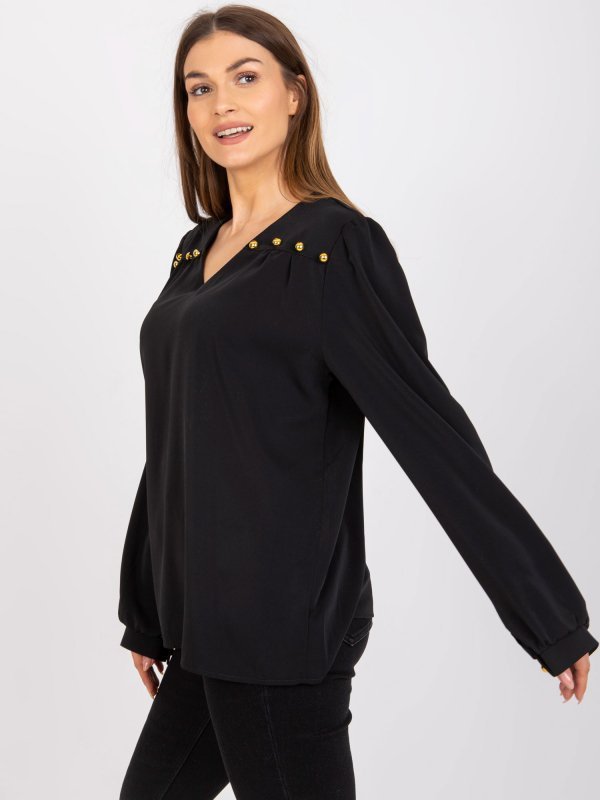 Bluzka-LK-BZ-508827.62P-czarny rozmiar - ONE SIZE