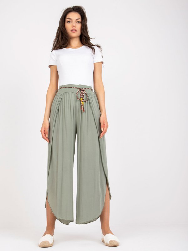 Spodnie-TW-SP-BI-81378.24P-khaki rozmiar - XL